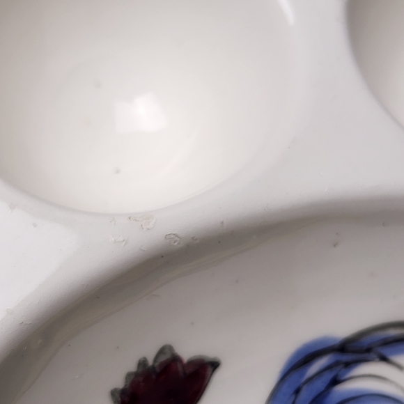 Vintage | Double Soft-Boiled Egg Cup / Bowls - Picture 9 of 10